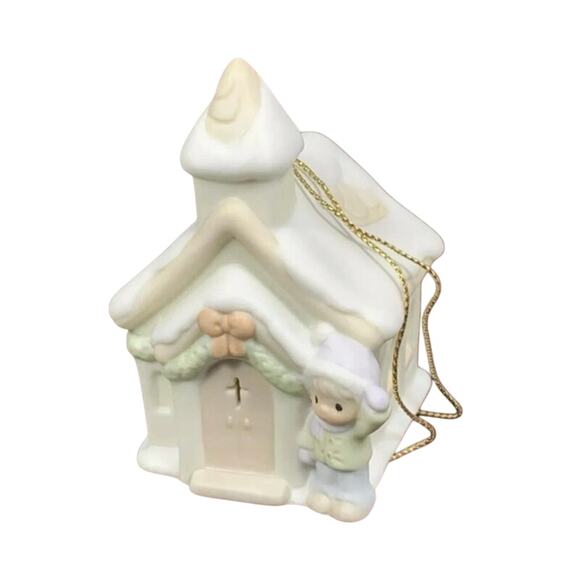 Precious Moments Sugartown Chapel Ornament - Picture 1 of 5